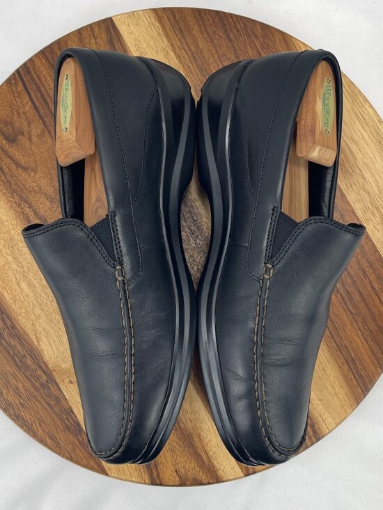 Cole Haan Grand OS C25938 Mens 10 M Black Leather Slip On Dress Loafers